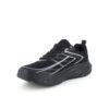 Svarta sneakers i ventilerande mesh