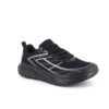 Svarta sneakers i ventilerande mesh