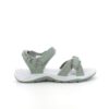 Olivgrön sport sandal med 3 velcroremmar