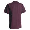 Nybo Bordeaux Unisex Natur Skjorta, Slitstark, Justerbar I Ryggen