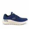 Blå herrskor från Skechers med extra hålfotsstöd