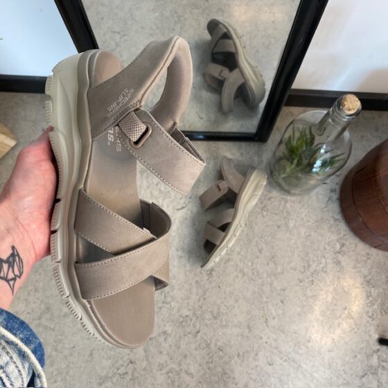 Beige Step-Ins sandal med bra passform