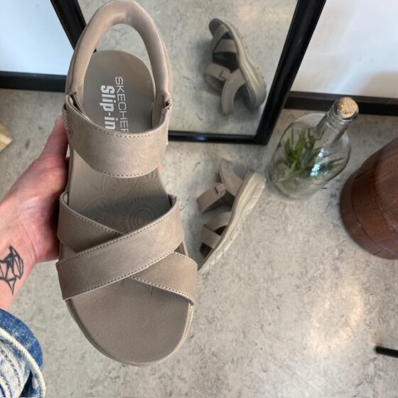 Beige Step-Ins sandal med bra passform