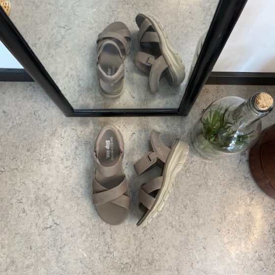 Beige Step-Ins sandal med bra passform