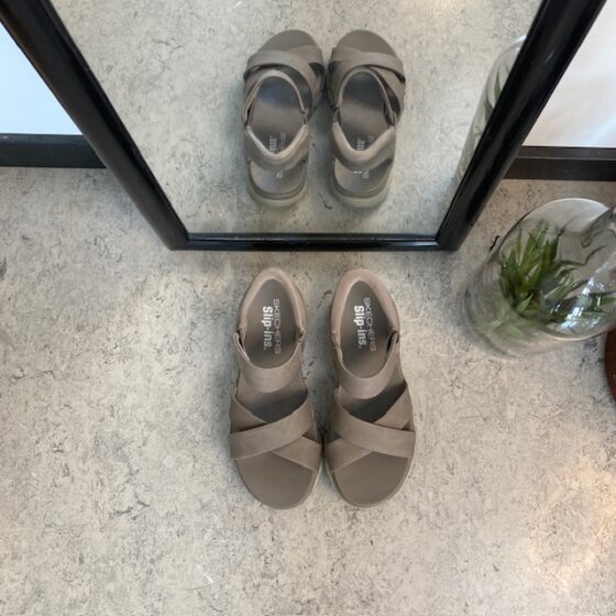 Beige Step-Ins sandal med bra passform