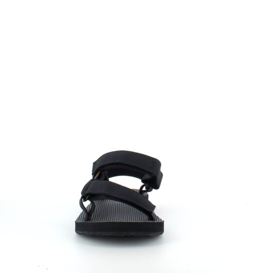 Svart Teva-sandal i enkel design med hålfotsstöd