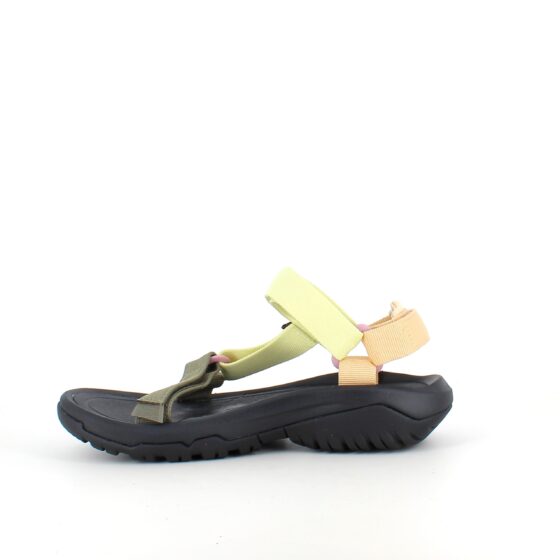 Teva vandringssandal med tre justerbara remmar i flera färger.