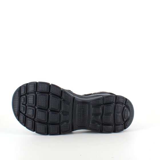 Svart Step-Ins sandal med bra passform