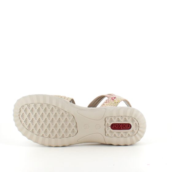 Rieker sandal i mjukt läder
