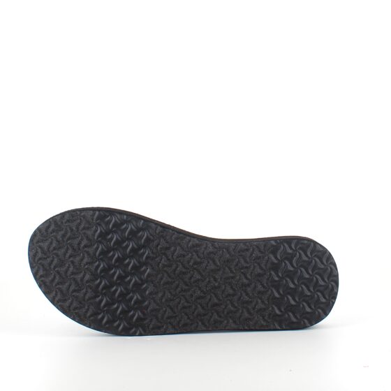 Svart Teva slip-on sandal med mjuka textilremmar
