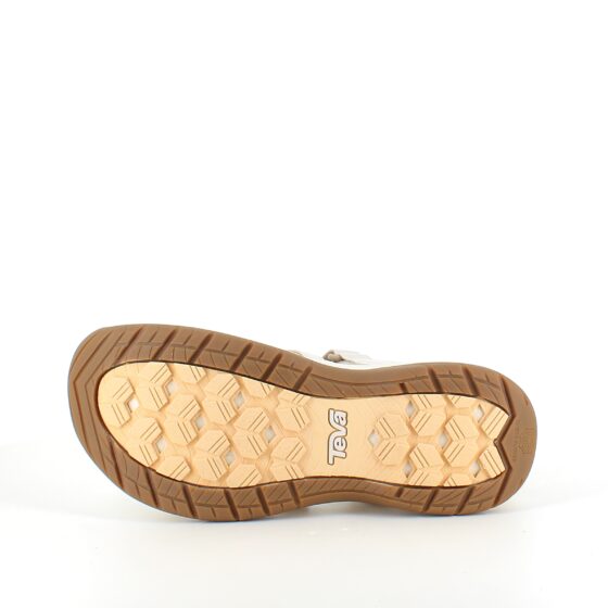 Ljus sluten Teva Tirra sandal med hålfotsstöd