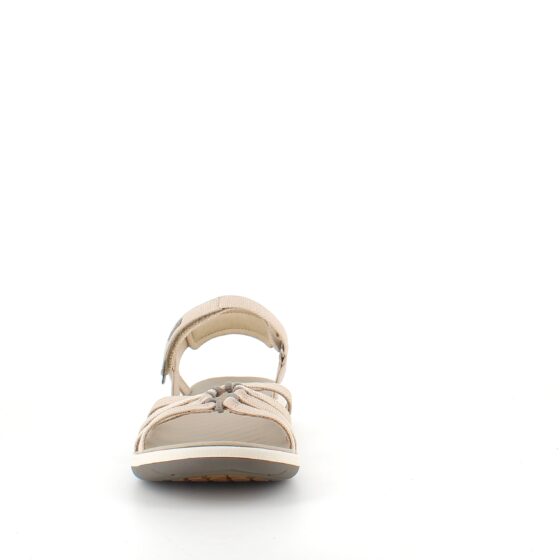 Beige Teva Tirra Traveler damsandal med hålfotsstöd