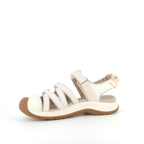 Ljus sluten Teva Tirra sandal med hålfotsstöd