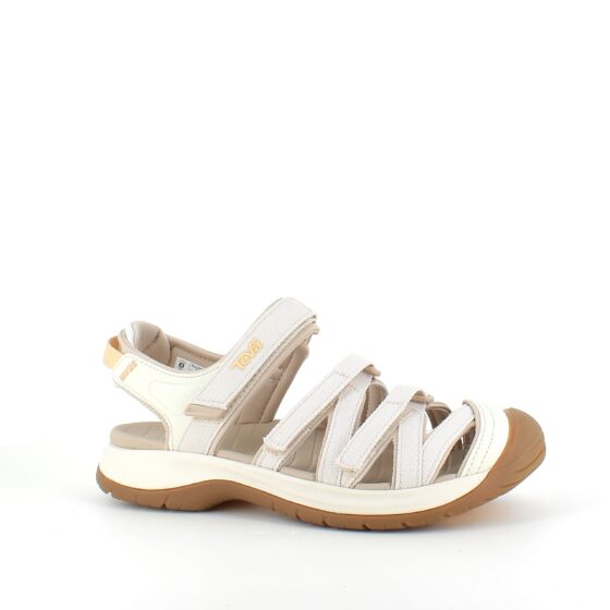 Ljus sluten Teva Tirra sandal med hålfotsstöd