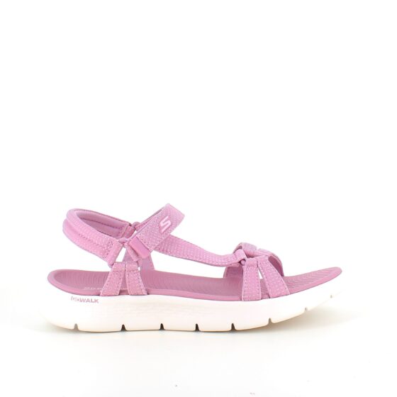 Rosa Skechers GOwalk sandal, bred modell