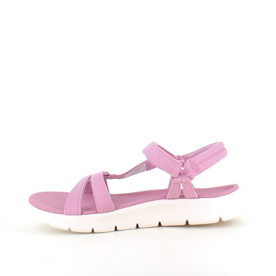 Rosa Skechers GOwalk sandal, bred modell