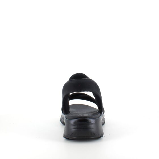 Svart Step-Ins sandal med bra passform