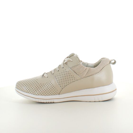 Andningsbara beige sneakers från Green Comfort