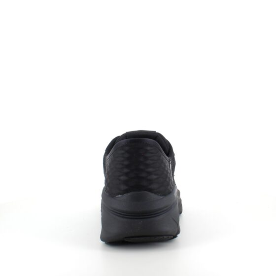 Svarta Skechers Slip-ins med stickad ovandel och elastiska skosnören