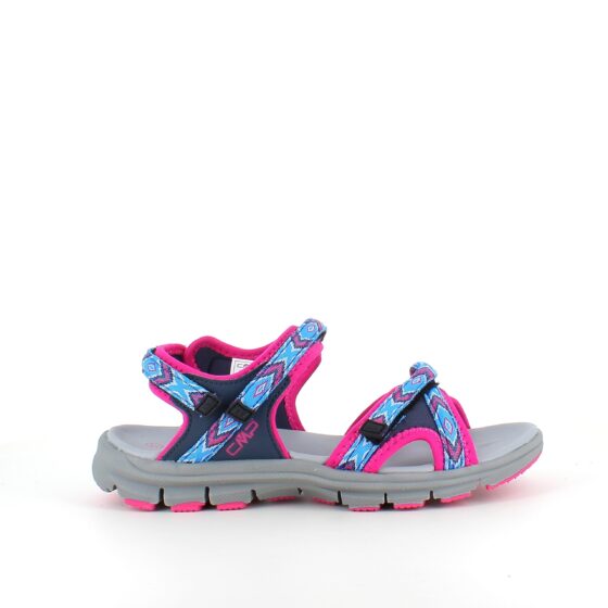 Blå/Rosa CMP lättviktsandal med fantastisk komfort