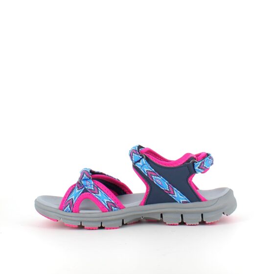 Blå/Rosa CMP lättviktsandal med fantastisk komfort