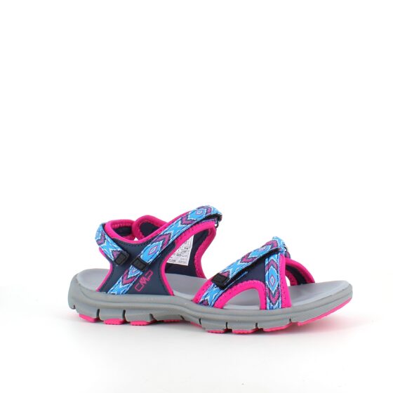 Blå/Rosa CMP lättviktsandal med fantastisk komfort