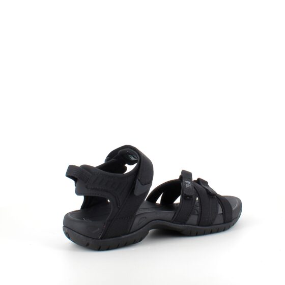 Teva Tirra, smart svart sandal från Teva med bra fotvalvsstöd