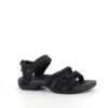 Teva Tirra, smart svart sandal från Teva med bra fotvalvsstöd