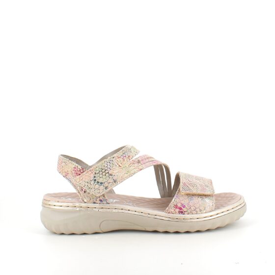 Rieker sandal i mjukt läder