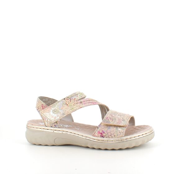 Rieker sandal i mjukt läder