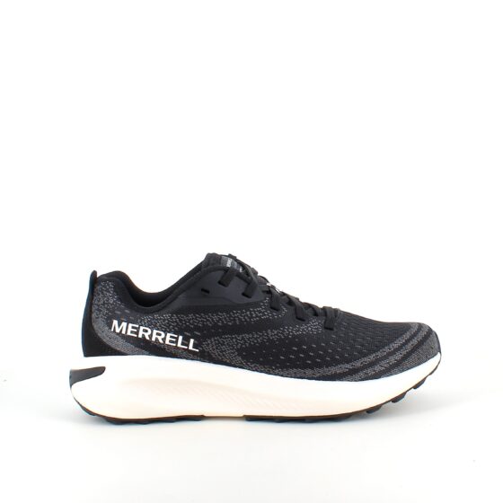Svart Merrell lättviktssko med hålfotsstöd och fantastisk stötdämpning