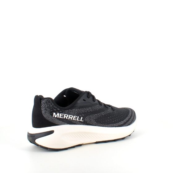 Svart Merrell lättviktssko med hålfotsstöd och fantastisk stötdämpning