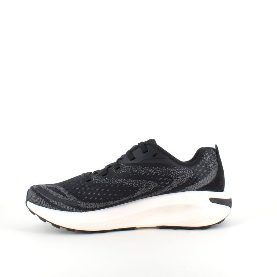 Svart Merrell lättviktssko med hålfotsstöd och fantastisk stötdämpning