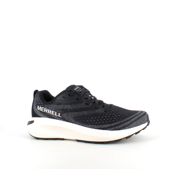 Svart Merrell lättviktssko med hålfotsstöd och fantastisk stötdämpning