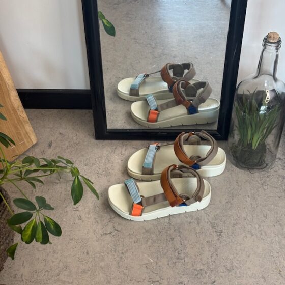 Flerfärgad Green Comfort sandal