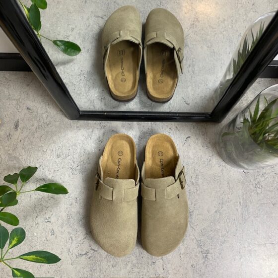 Gråbruna clog-sandaler från Cph-Copenhagen