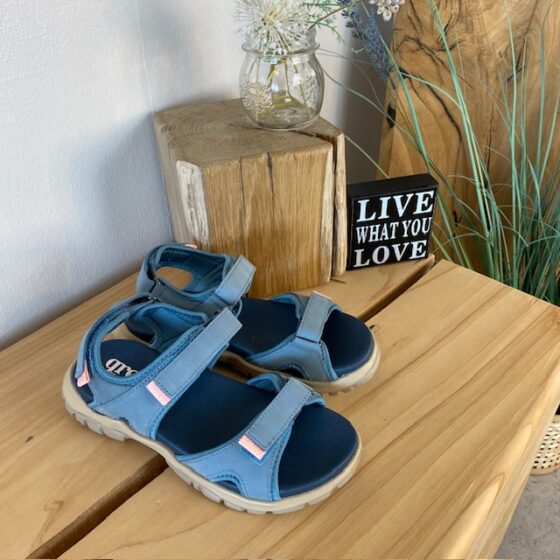 Blå Green Comfort sandaler för dig som går och står många timmar