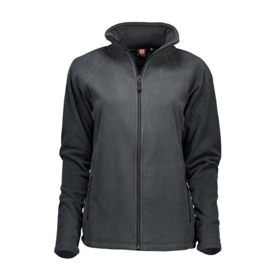 Nybo Grå Dam Skjorta & Outdoort Microfleece Kofta, Antipilling, Elastisk, Figursydd