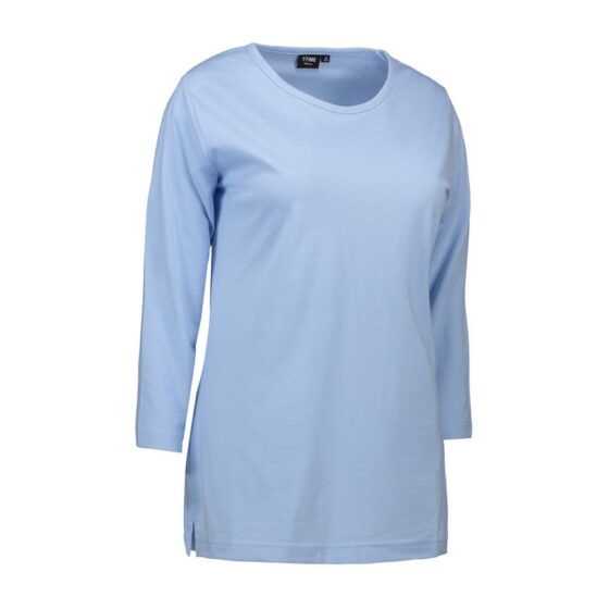Nybo Ljusblå Dam Prowear T-Shirt, Slitstark, Formstabil