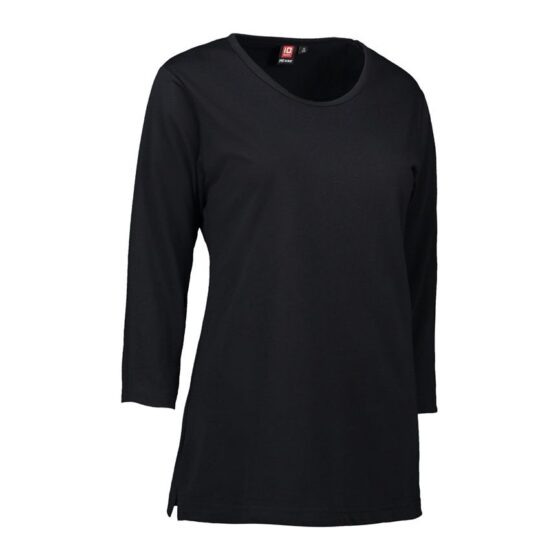 Nybo Svart Dam Prowear T-shirt, Extra Slitstark, Formstabil