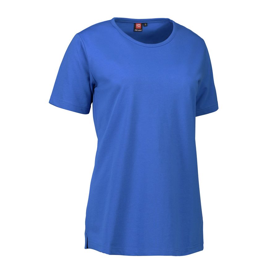 Nybo Azur Dam Prowear T Shirt Slitstark Figursydd Formstabil S