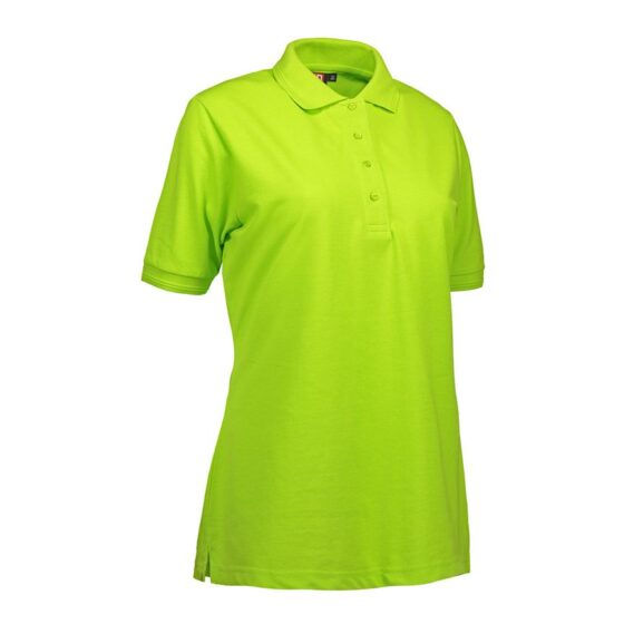 Nybo Lime Dam Prowear Polo, Slitstark, Förkrympt