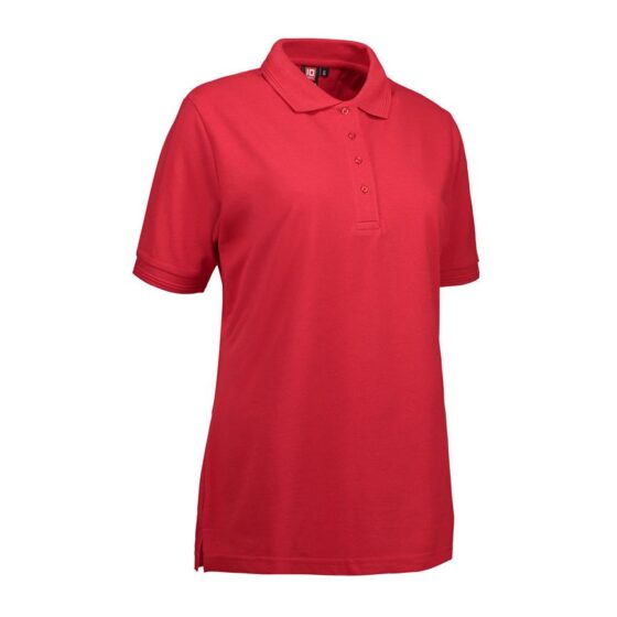 Nybo Röd Dam Prowear Polo, Extra Slitstark, Lång Livslängd