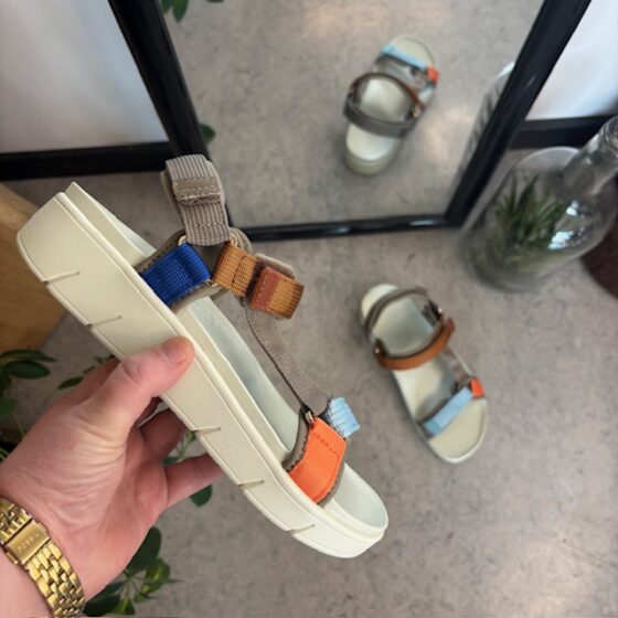 Flerfärgad Green Comfort sandal