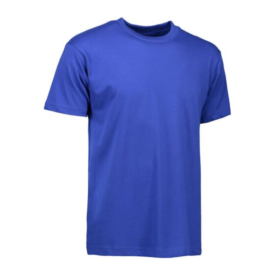 Nybo Kungblå Herr Basic T-shirt, Klassisk Modell, Slitstark