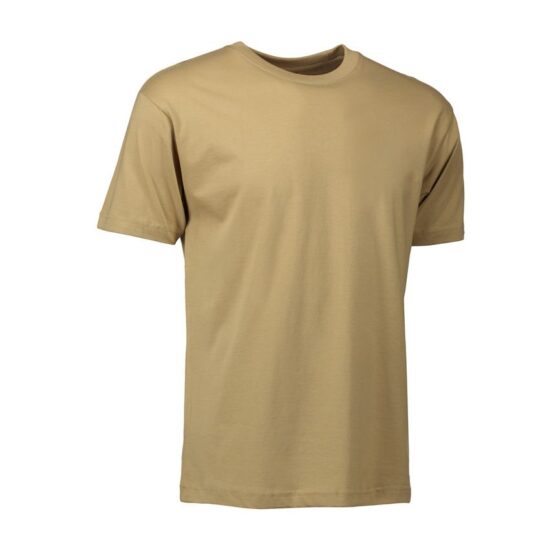 Nybo Sand Herr Basic T-Shirt, Klassisk Modell, Håller Formen