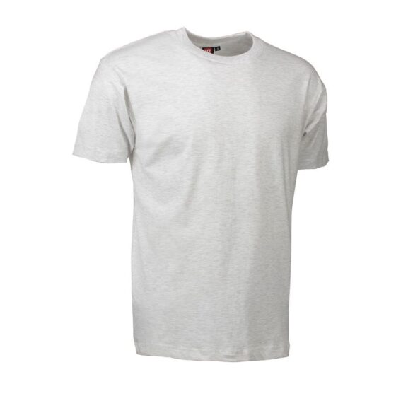 Nybo Snow Melange Herr Basic T-Shirt, Klassisk Modell, Slitstark