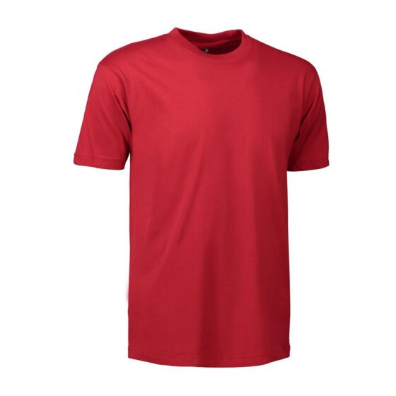 Nybo Röd Herr Basic T-Shirt, Klassisk, Håller Formen