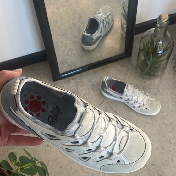 Relife skor – Offwhite | Mjuk, lätt och modern komfort