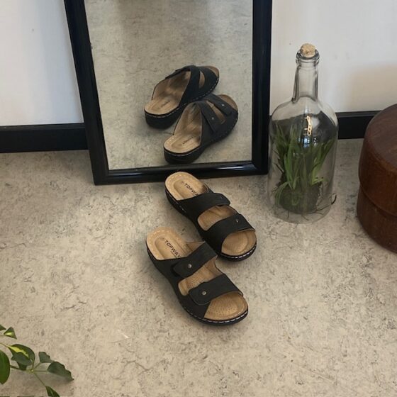 Komfort slip on sandal – enkel, mjuk och perfekt för vardagen